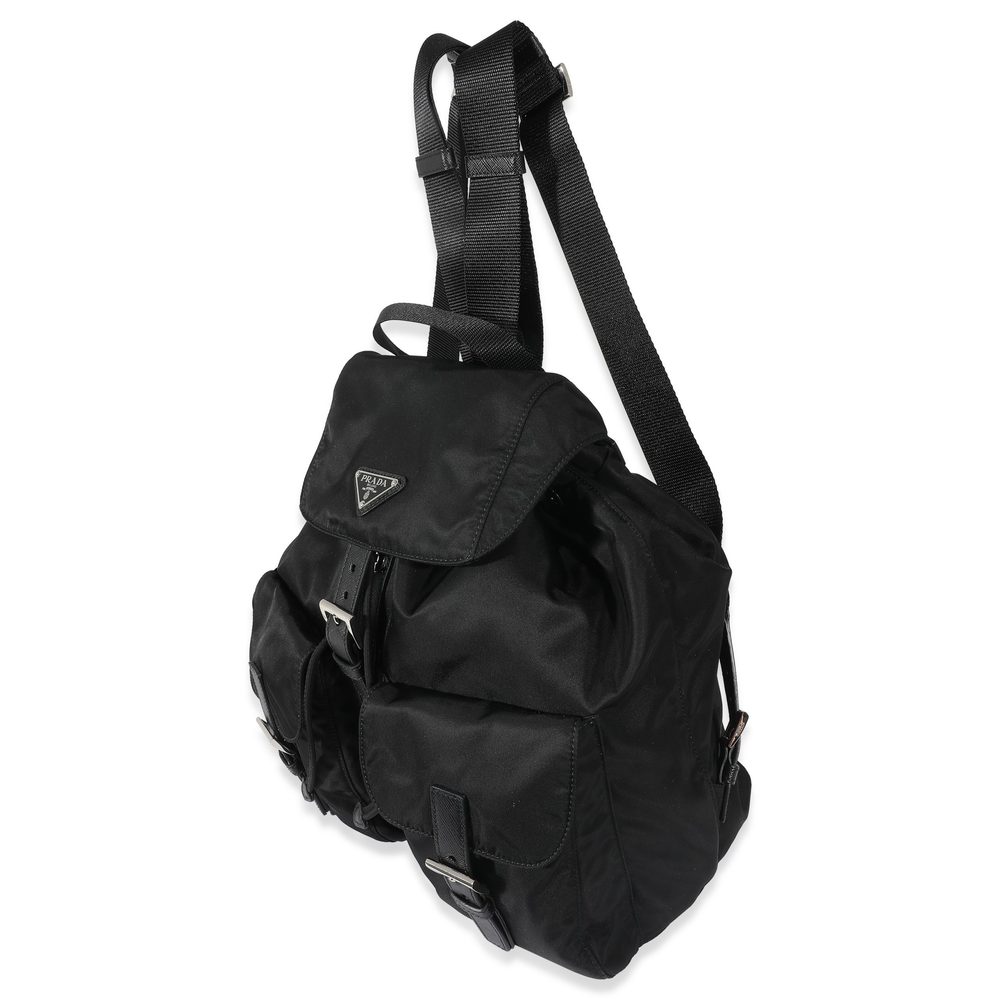 Prada Black Re-Nylon Medium Backpack - image 2